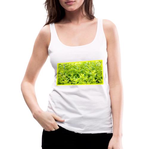 Mint Plants Cute Photo. Buy Now - Women's Premium Tank Top