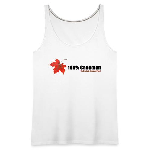 100% Canadian - Women's Premium Tank Top