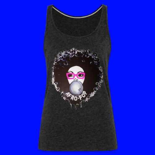 afropoppink - Women's Premium Tank Top