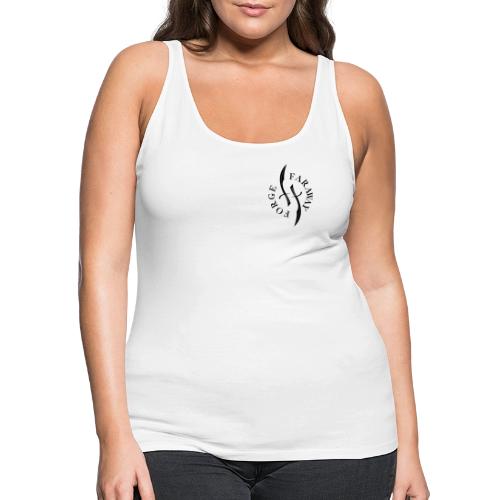 Faraway Forge Logo - White - Women's Premium Tank Top