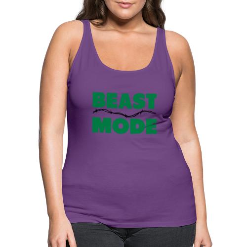 Beast Mode - Women's Premium Tank Top