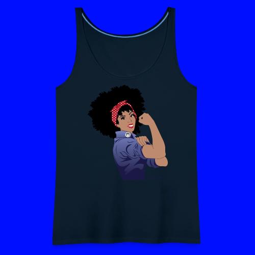 Naturally revolutionary we can do it - Women's Premium Tank Top