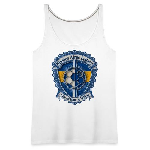 Buenos Aires Legacy T Shirt, Soccer City Pride Gif - Women's Premium Tank Top