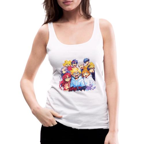 Thrill Rush Anime Squad Streetwear - Women's Premium Tank Top