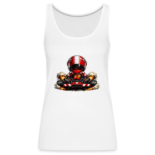 Carcadelogoracerback - Women's Premium Tank Top