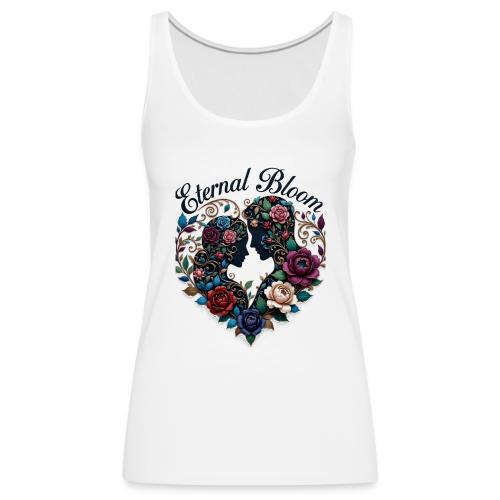 Eternal Bloom Embrace T-Shirt - Women's Premium Tank Top