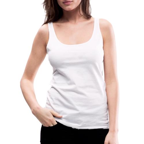 Coastal Christmas Santa White - Women's Premium Tank Top