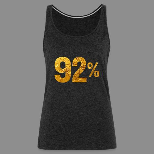 The 92 Percent Always Vote To Save Everyone - Women's Premium Tank Top