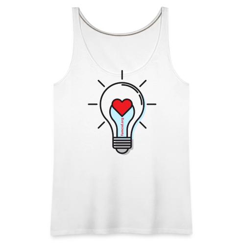 FUMCSD Heart Light Bulb - Women's Premium Tank Top