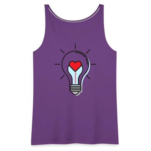 FUMCSD Heart Light Bulb - Women's Premium Tank Top