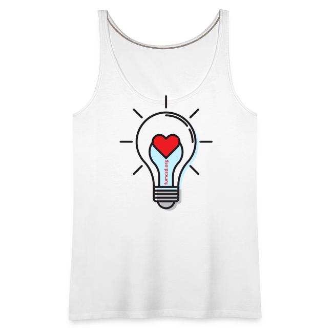 FUMCSD Heart Light Bulb