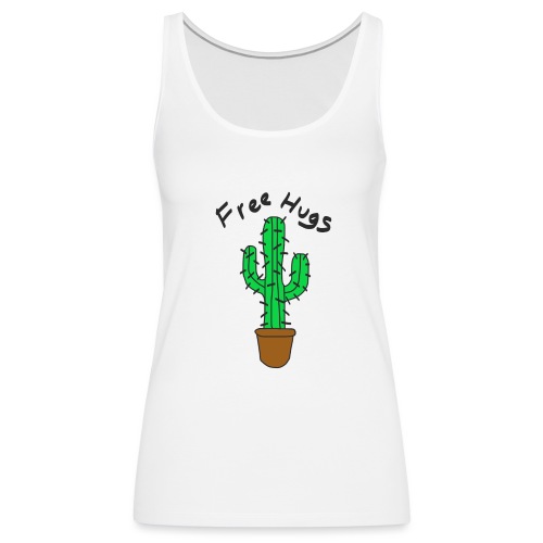 Free Hugs Cactus - Women's Premium Tank Top