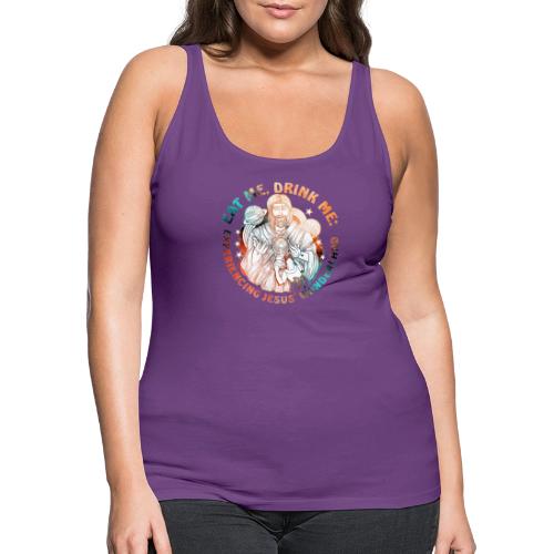 Eat Me Drink Me Podcast original logo - Women's Premium Tank Top