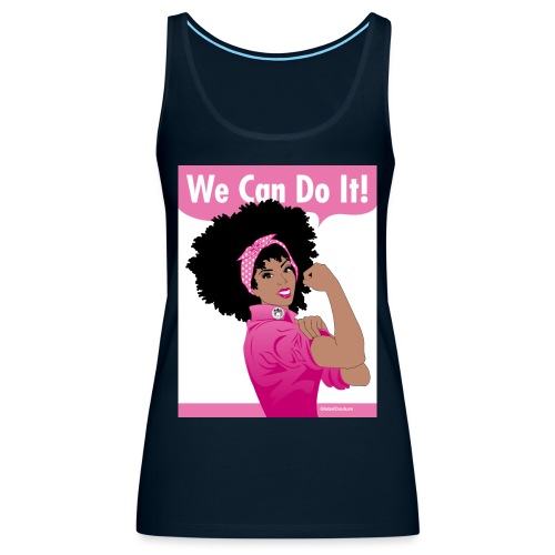 We can do it breast cancer awareness - Women's Premium Tank Top