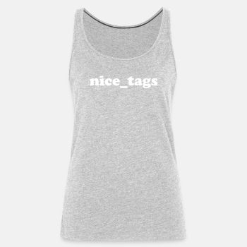 nice_tags - Tank Top for women