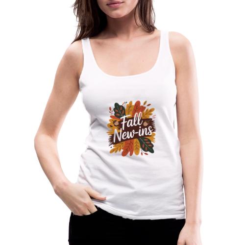 Fall New-Ins Autumn Leaves Acorn Seasonal Outfit - Women's Premium Tank Top
