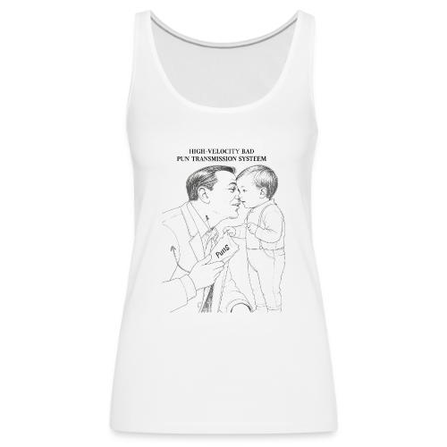 Dad Joke Blueprint T-Shirt - Women's Premium Tank Top