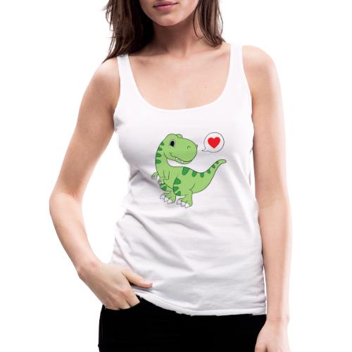 Dinosaur Love - Women's Premium Tank Top