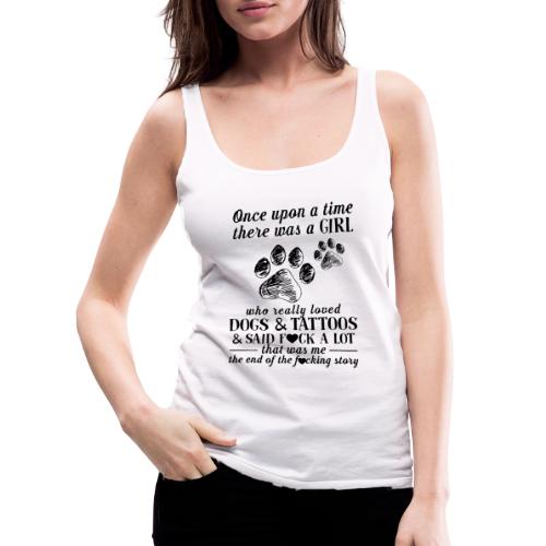 Onece Upon A Time There Was A Girl - Women's Premium Tank Top