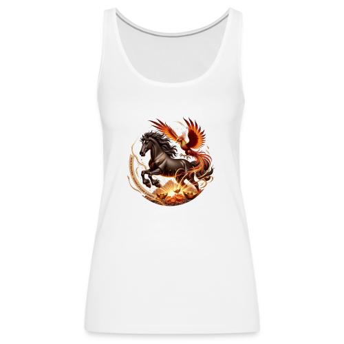 Year of the Horse Phoenix T Shirt, Lunar NY Gift - Women's Premium Tank Top