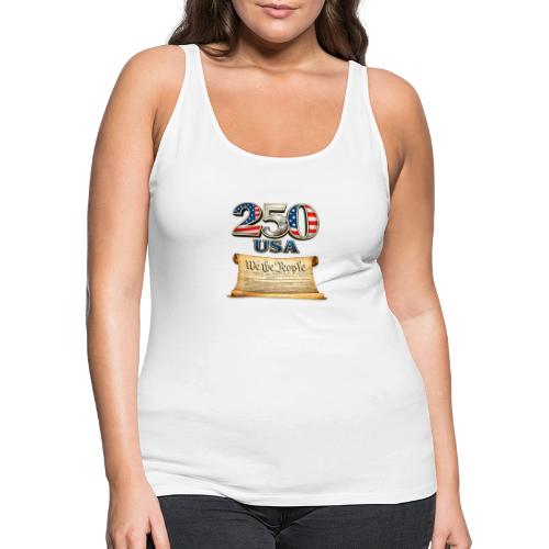 250th anniversary celebration of America - Women's Premium Tank Top