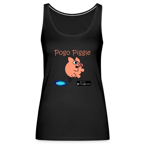 Pogo Piggle - Women's Premium Tank Top