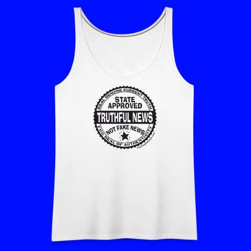 Truthful News FCC Seal - Women's Premium Tank Top
