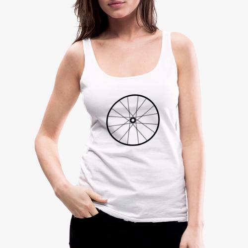 Bicycle Wheel - Women's Premium Tank Top