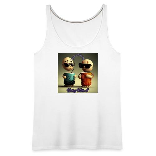 Smoon City_Tea and Shade - Women's Premium Tank Top