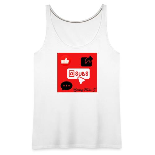 Like Share Subscribe Comment - Women's Premium Tank Top