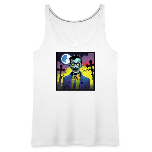 Graveyard Zombie - Women's Premium Tank Top