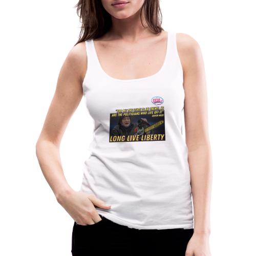 Javier Milei: State is an Enemy - Women's Premium Tank Top