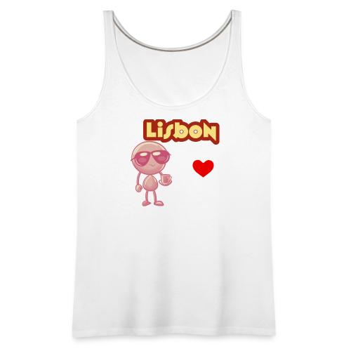 Smoon City_Lisbon - Women's Premium Tank Top