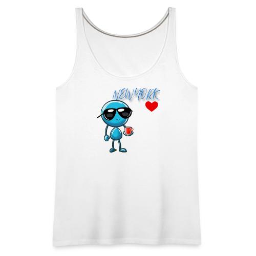Smoon City_New York - Women's Premium Tank Top
