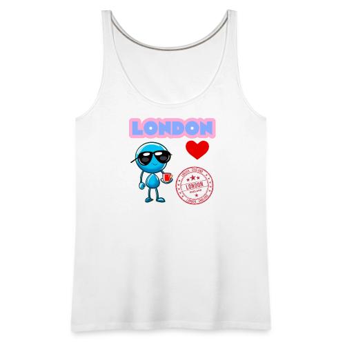 Smoon City_London - Women's Premium Tank Top