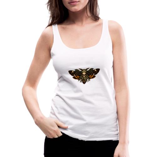 Cthulhu Moth Skull - Women's Premium Tank Top