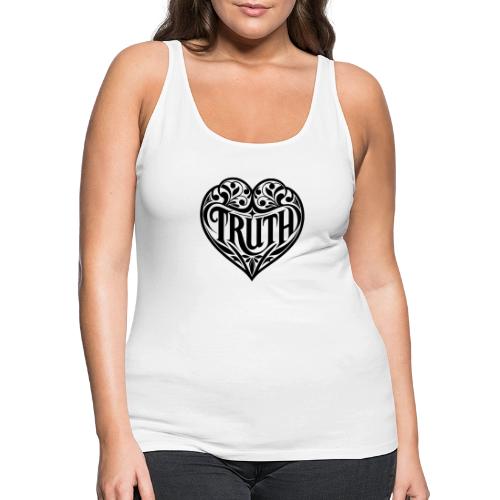 TRUTH in HEART - Women's Premium Tank Top