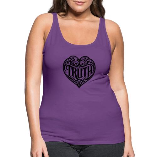 TRUTH in HEART - Women's Premium Tank Top