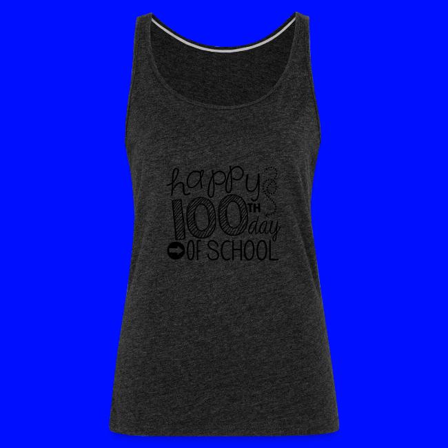 Happy 100th Day of School Arrows Teacher T-shirt