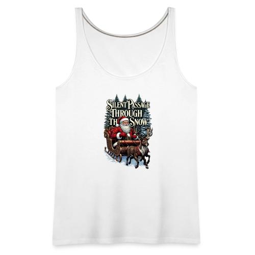 Nostalgic Santa T-Shirt - Women's Premium Tank Top