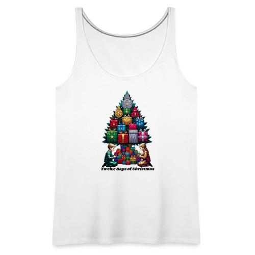 Twelve Days of Gifts T-Shirt - Women's Premium Tank Top
