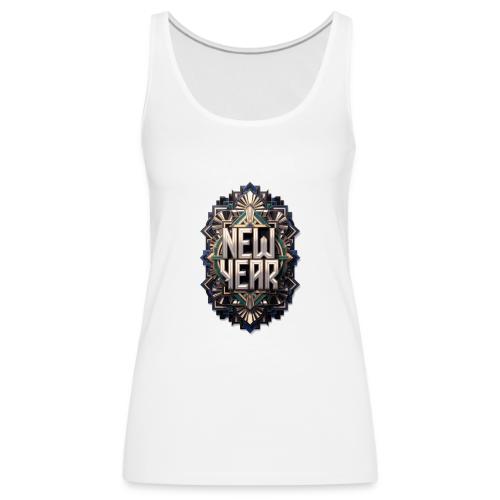 Evergreen New Year T-Shirt - Women's Premium Tank Top
