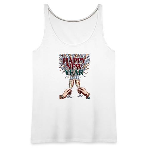 Toasting Hands T-Shirt Confetti Shower Premium - Women's Premium Tank Top