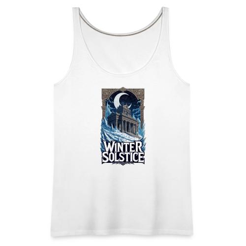 Winter Solstice Temple T-Shirt - Women's Premium Tank Top