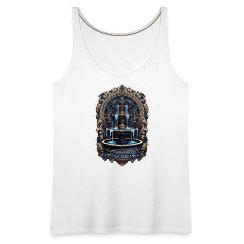 Gilded Baroque Fountain T-Shirt - Women's Premium Tank Top