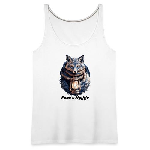 Hygge Ember Fox T-Shirt - Women's Premium Tank Top