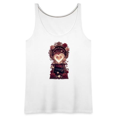 You Unlock the Story of Us Library Gifts T-Shirts - Women's Premium Tank Top