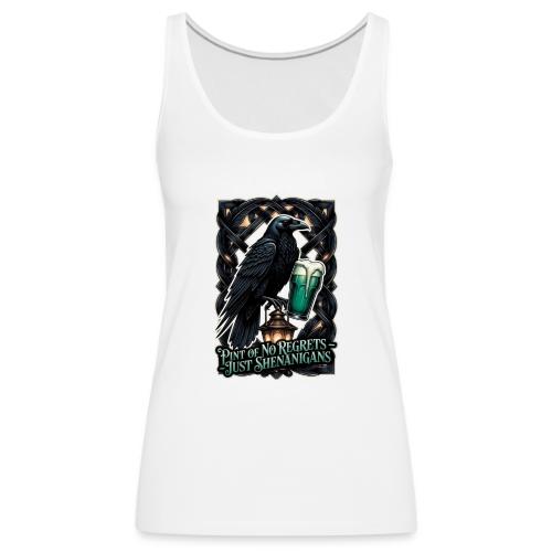 Sarcastic Raven Shenanigans Tee - Women's Premium Tank Top