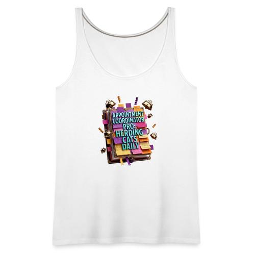 Appointment Coordinator Pro T-Shirt | Herding Cats - Women's Premium Tank Top