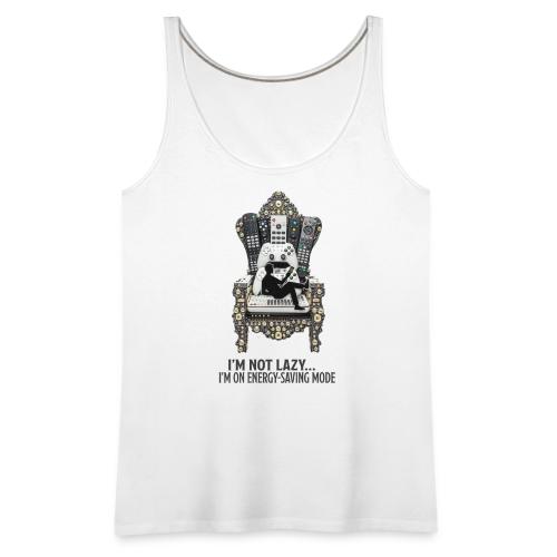 Remote Throne Procrastinator T Shirt, Dad Gift - Women's Premium Tank Top